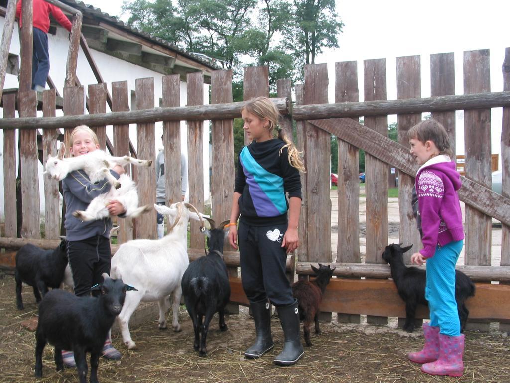 Вилла Zoopark Zelcin Мельник Экстерьер фото
