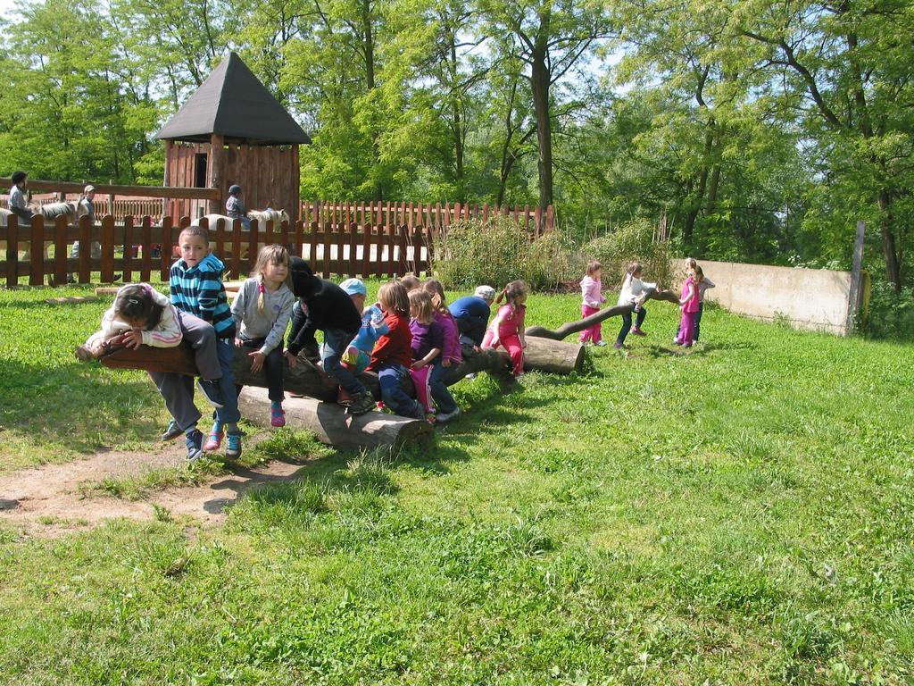 Вилла Zoopark Zelcin Мельник Экстерьер фото